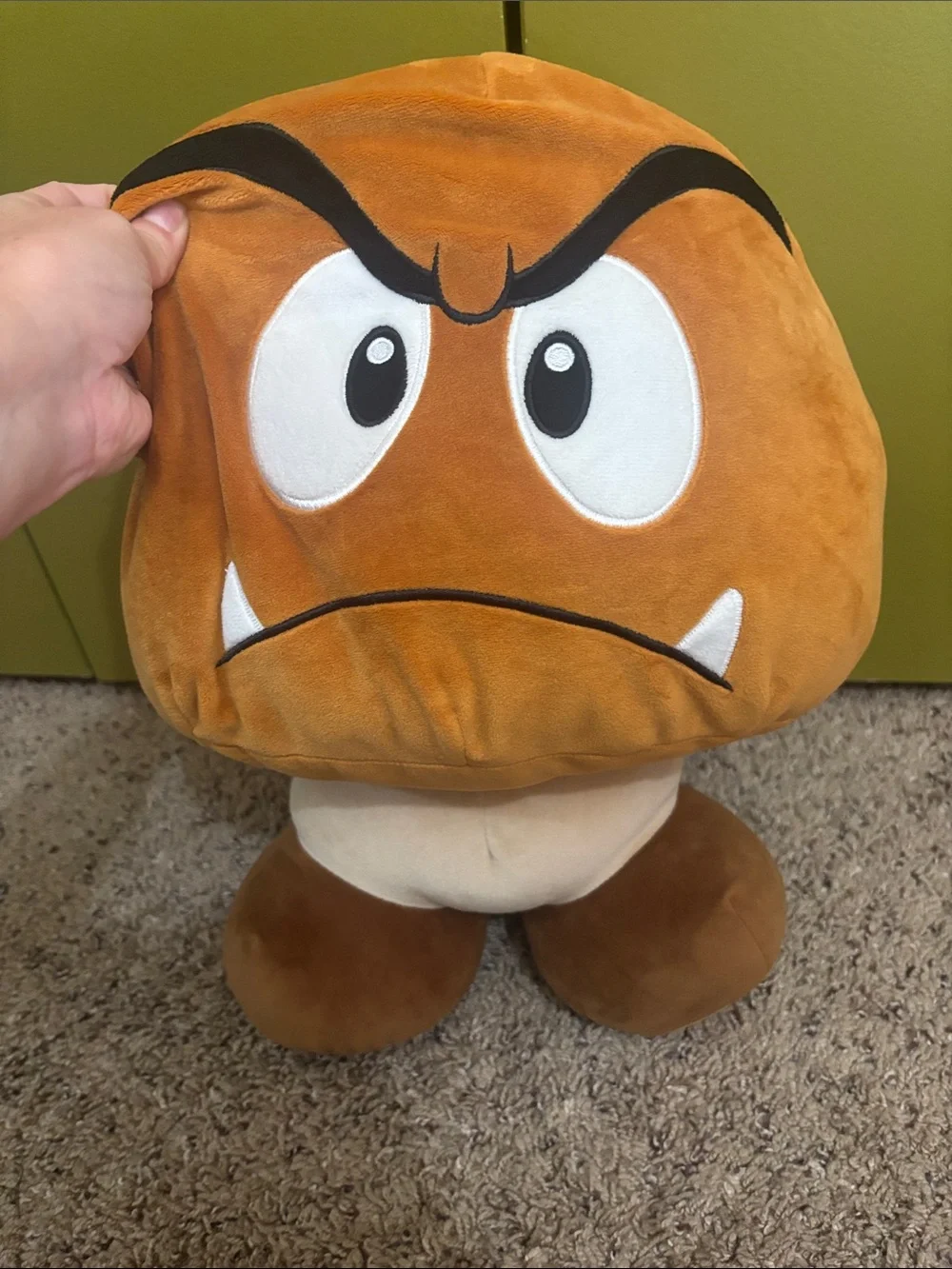 Club Mocchi-Mocchi Super Mario Goomba 15” by Tomy